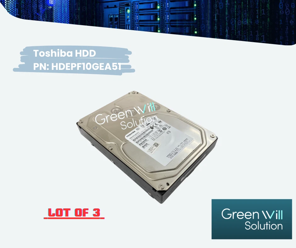 LOT OF 3 Toshiba HDEPF10GEA51/MG04SCA60EE 3.5" 6TB 7200 RPM Hard Drive - Image 4 of 4
