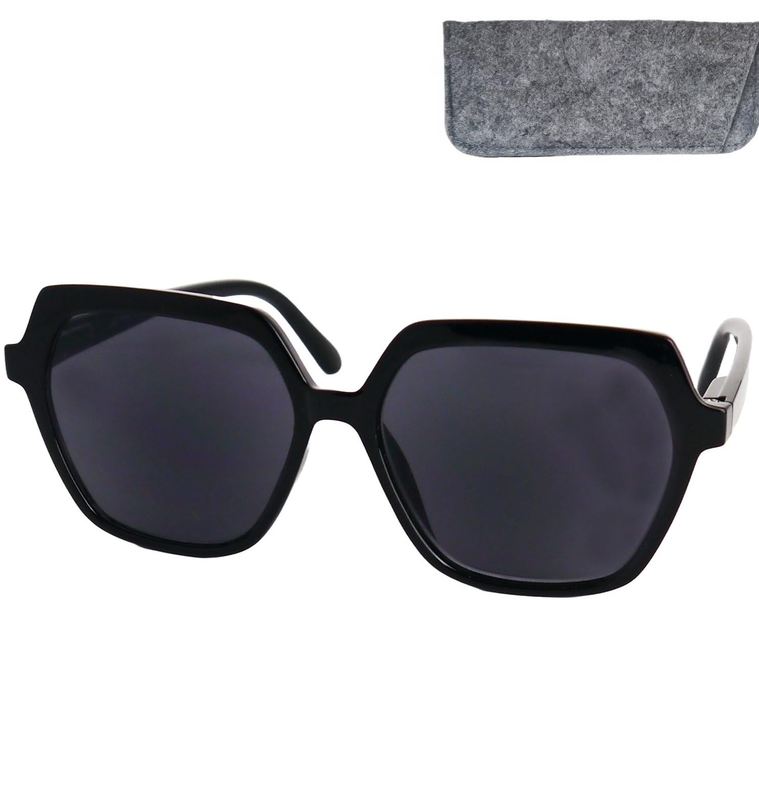 Mini Brille Occhiali da Sole da Lettura Moderni, Montatura in Plastica (k2w)