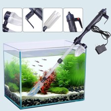 Electric Aquarium Gravel Fish Tank Cleaner Automatic Water Changer Filter Vacuum