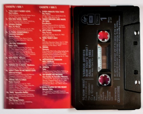 Now That's What I Call Music 1983. Double Cassette Album. Anniversary Edition - Picture 4 of 5