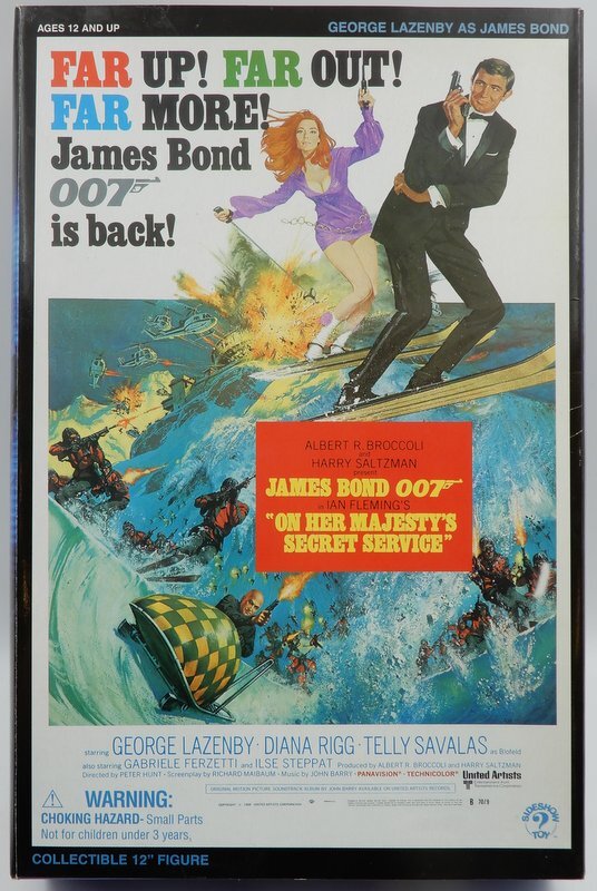 Sideshow 007 ON HER MAJESTY'S SECRET SERVICE GEORGE LAZENBY JAMES