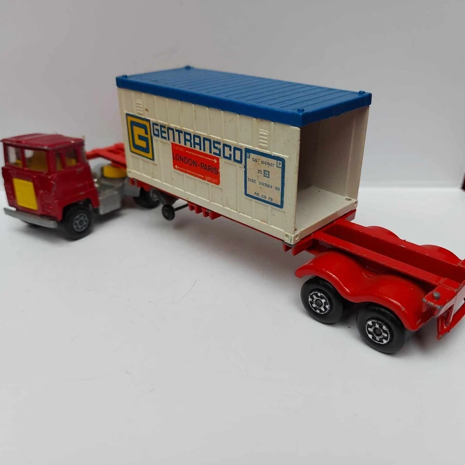 Matchbox Super Kings K-17 Scammell Crusader  Container Truck INCOMPETE CON. 1973 - Bild 4 von 4