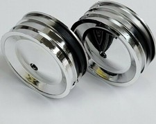 NOS Schumacher T013 Chrome front wheels late to mid 1980's
