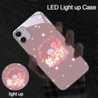 Luminous Stars LED Light-up Glass Phone Case Cover for iPhone 17 16 15 14Pro Max