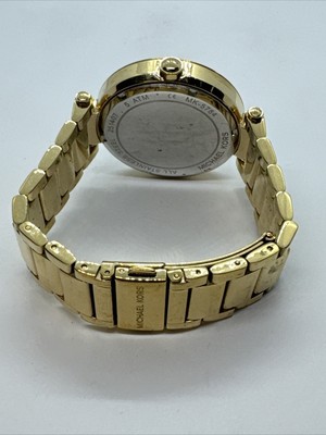 Michael Kors Parker MK5784 Women\'s Gold Stainless Steel Analog Dial Watch JNA375 Amazon.com: Michael Kors Watch for Women, Parker Three-Hand  main image 2