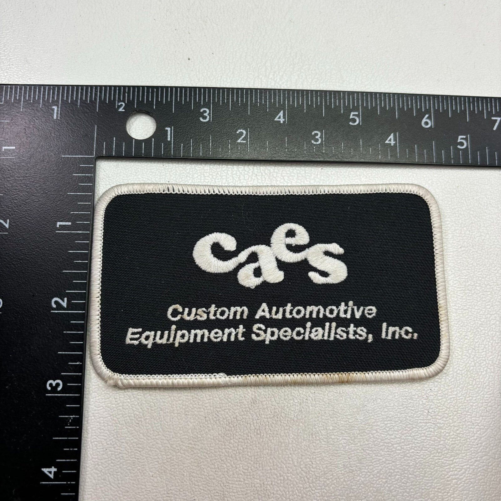 Vintage CAES CUSTOM AUTOMOTIVE EQUIPMENT SPECIALIST INC. Car Auto Patch