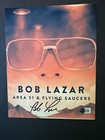 Bob Lazar Rare! autographed signed Area 51 S4 aliens UFO 8x10 photo Beckett BAS