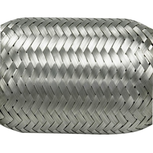 Ø 63mm / 2,5" Edelstahl Flexrohr mit Interlock Abgasanlage Auspuff 150/250mm - Bild 6 von 7