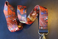 Spiderman CARNAGE Green Goblin Venom Lanyard Keychain ID Badge Holder Marvel USA