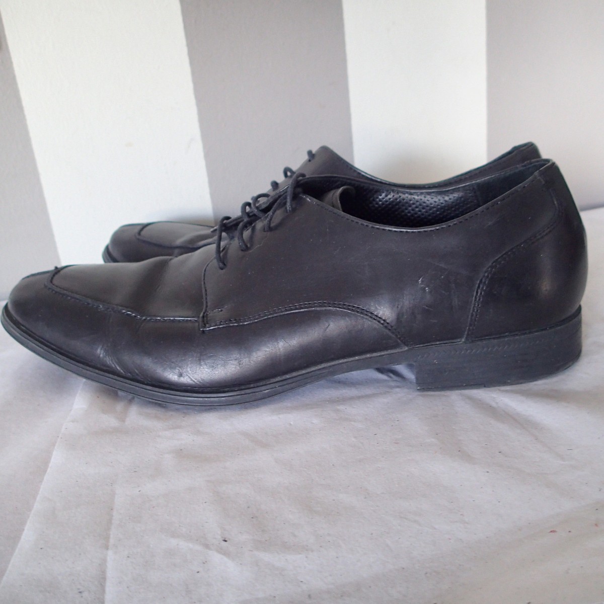 Cole Haan Mens Black Leather Lace Up Dress Shoes Oxfords Size 11M Men main image 3