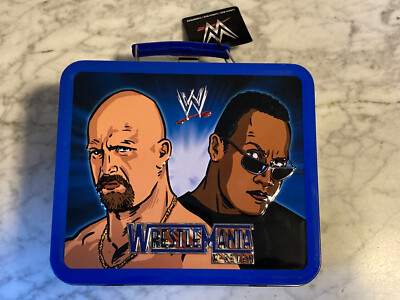 Funko Walmart Exclusive Austin/Rock Wrestlemania Metal Lunch Box New | eBay