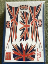 Union Flag RC Car Vinyl Decals Stickers 1/10–1/12 Scale Becc Flashes