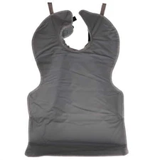 House Brand Dentistry 109410 Lead Free Dental X-Ray Apron Adult With Collar Grey