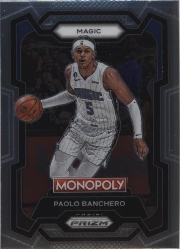 2024-25 Panini Prizm Monopoly Light Blue Prizm, Paolo Banchero #ed