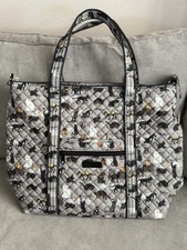 Vera Bradley Spooky Cats Custom Vera Tote Bag