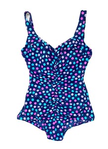 Vintage 50s 60s Retro Rockabilly Pinup One Piece Swimsuit Polka Dot Bathing Suit Ebay