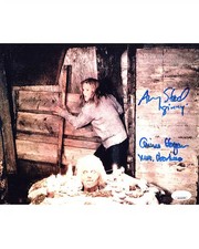 Amy Steel & Connie Hogan signed 8x10 Photo Mrs. Voorhees Ginny Field Friday t...