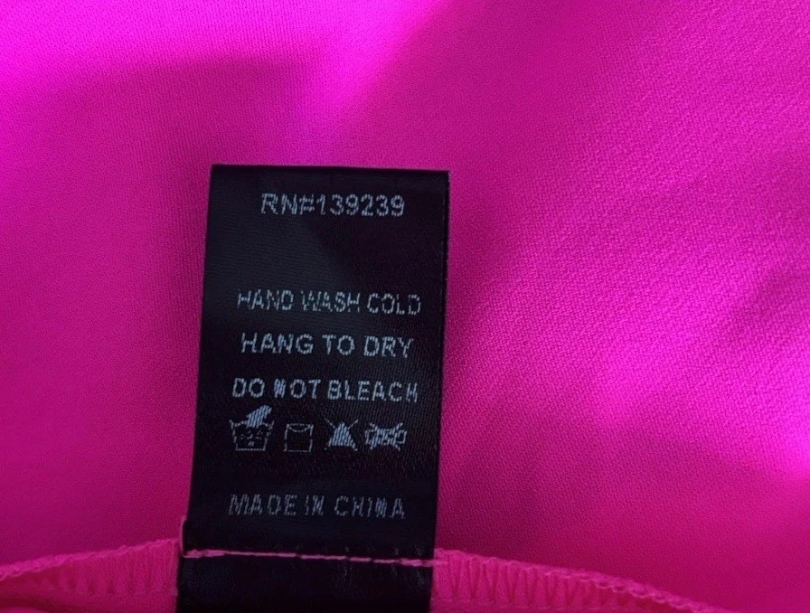 Pomander Place Tuckernuck Vestito Kenzo Donna Rosa Elettrico Crepe Tg XS Barbie