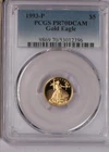 1993-P Gold Eagle 1/10 oz. $5 PCGS PR70 DCAM. Free ship