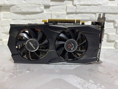 ASRock Radeon RX580 Phantom Gaming 8GB OC Grafikkarte gebraucht stark verstaubt
