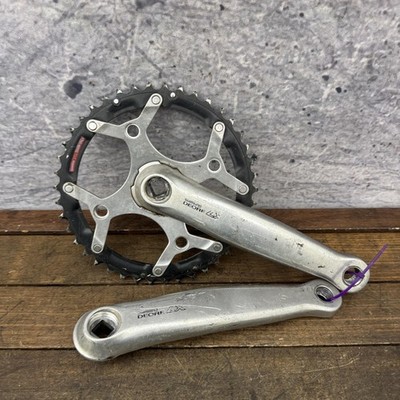 【90s☆ビンテージ】SHIMANO DEORE LX クランクセット Vintage Shimano Deore LX FC-M569 Crankset 175mm Square Taper 104