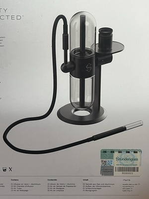 #ad Studenglass Gravity Hookah Complete Set $300.00