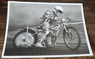 STEVE LAWSON GLASGOW TIGERS 7 x 5" SPEEDWAY PHOTO