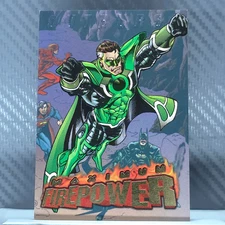 1996 SkyBox DC Outburst MAXIMUM FIREPOWER PARALLAX ESCAPES #17