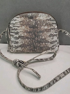 HOBO INTERNATIONAL Lizard Print Crossbody Beckett Bag Purse Medium