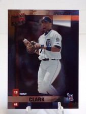 Tony Clark Detroit Tigers 2002 Best of Donruss Fan Club Spotlight #'d 096/100
