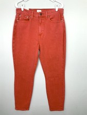 NWT Alice  Olivia AO.LA Sz 32 Good High Rise Ankle Skinny Jeans Perfect Poppy