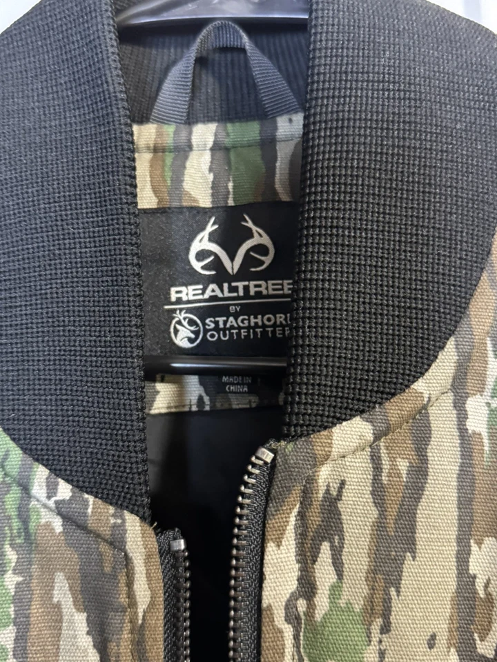 Realtree Mens Camo Hunting Vest Staghorn Medium - Image 3 of 4
