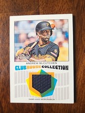 2026 Topps Heritage Clubhouse Collection Relics Andrew McCutchen Game Used #AM
