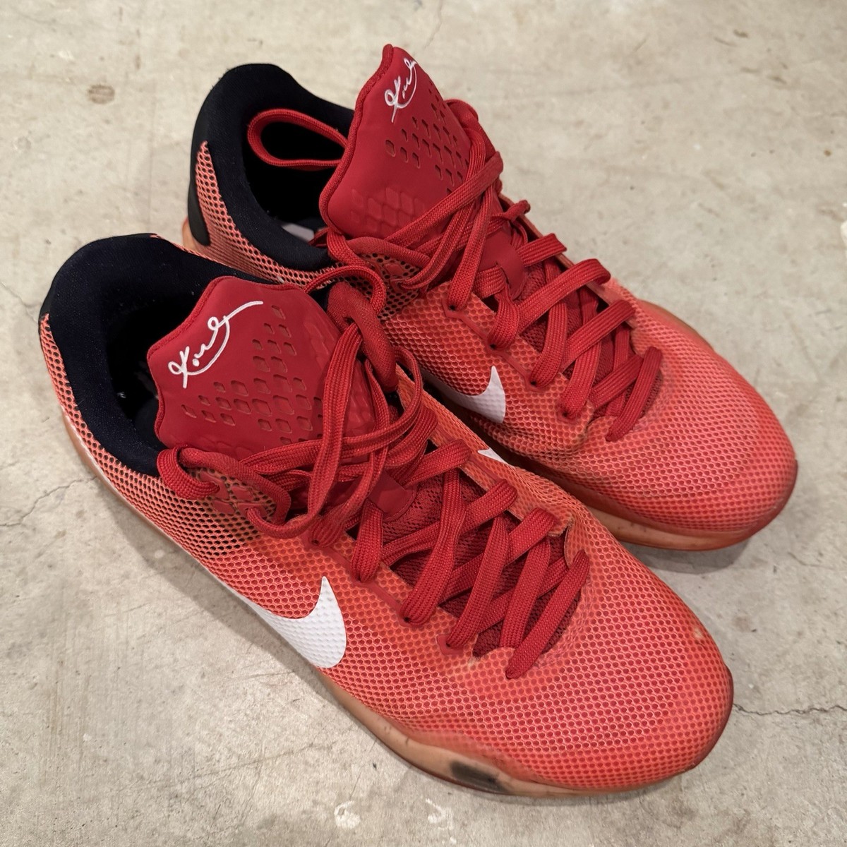 Nike Kobe x 10 Majors 705317-616 University Bright Crimson Hot
