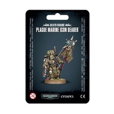 GW Death Guard Mini 28mm Plague Marine Icon Bearer 2017 Ed Pack New
