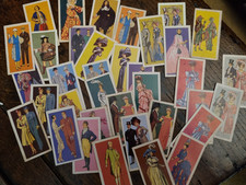 British Costume Brooke Bond Tea Cards approx 35 cards incl No 24 poss error