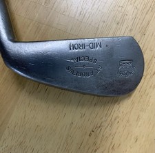 Antique Hickory Golf Club 1910 St.Andrews Special mid-Iron Beauty 