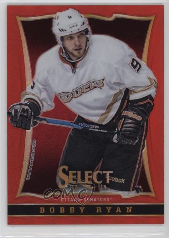 2013-14 Panini Select Black Friday Red Prizm 30/35 Bobby Ryan #69 03uh
