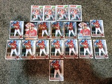 (19) SAL STEWART ROOKIE 2022 BOWMAN DRAFT 1ST+2026 TOPPS HERITAGE RC'S+INSERTS!