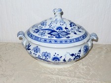 XXL Zwiebelmuster Hutschenreuther Suppensch&uuml;ssel Suppen Terrine 648N21