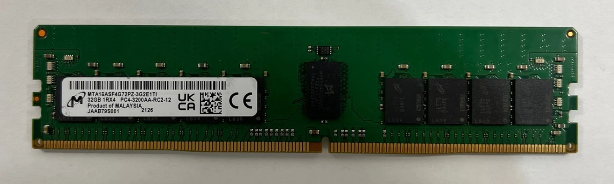 32GB ECC Network Server Memory DDR4 SDRAM for sale | eBay