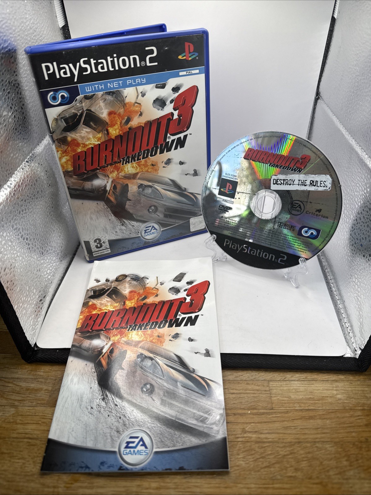 Burnout 3 Takedown (Sony Playstation 2, 2004) PS2