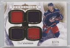 2017-18 Upper Deck The Cup Cup Foundations Jerseys 7/25 Cam Atkinson #F-CA 0c3