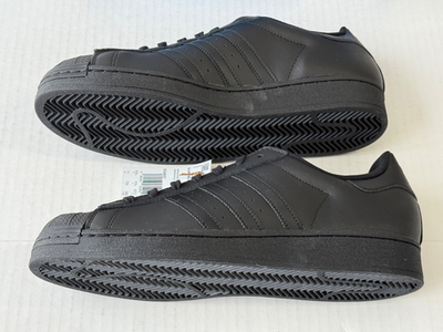 Size 10 - adidas Superstar All Black for sale online | eBay