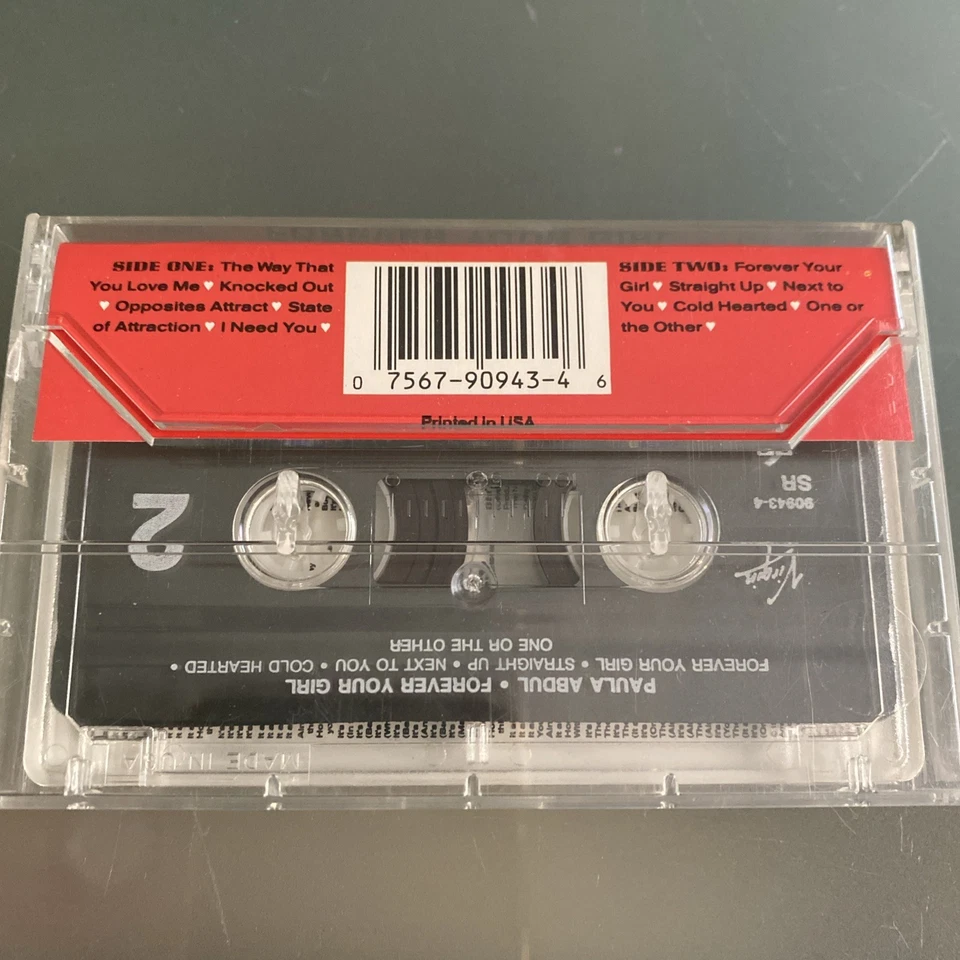 Paula Abdul 2 LOT: Forever Your Girl Cassette Tape & Shut Up And Dance (Mixes) - Image 2 of 3