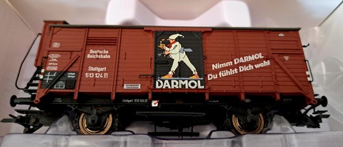 Spur H0 BRAWA 49049 Güterwagen G 10 ,,Darmol" 513 124 sehr gut in OVP  | Condition: Gebraucht