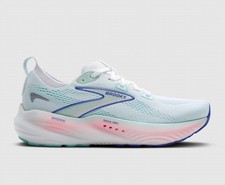 Brooks Women's Glycerin 22 Shoes White/limpet Shell/amparo Blue