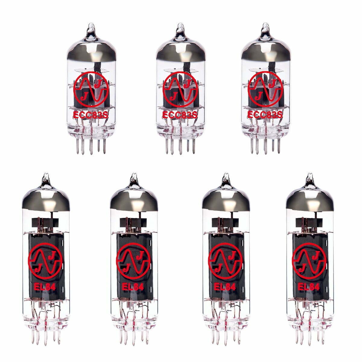 Replacement Valve Kit For Vox AC30C2 (2 x ECC83 1 x Balanced ECC83 4 x Matche...