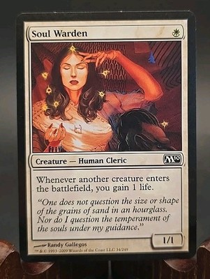 Soul Warden Core Set 2010 (M10) MTG Regular Lightly Played 
