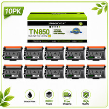 10 TN850 TN820 Toner Cartridge For Brother TN820 MFC-L5900DW L5850DW HL-L6200DW